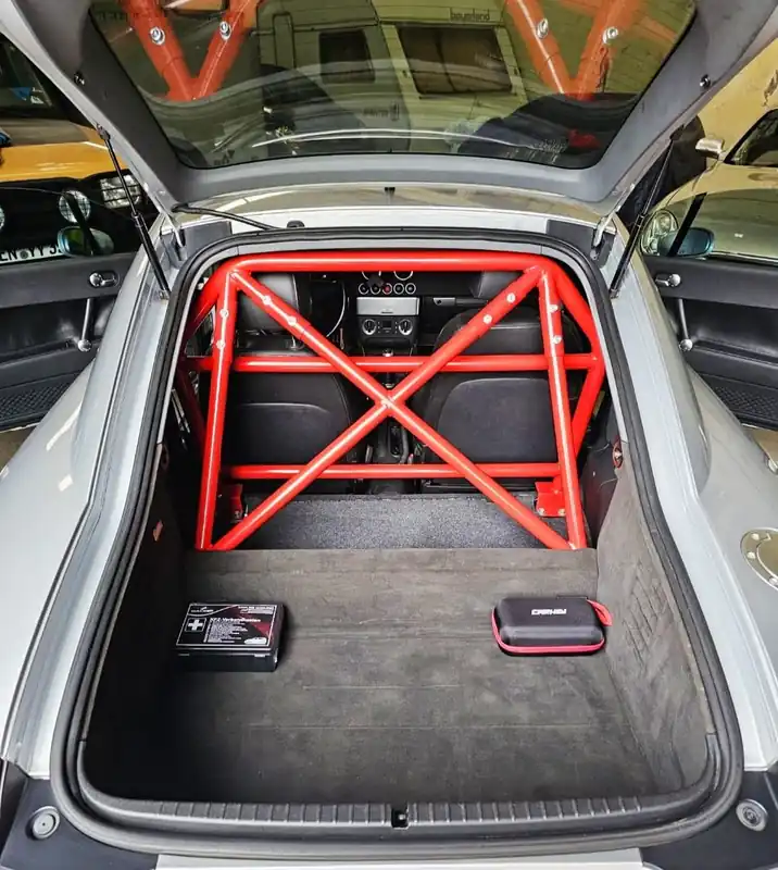 Rollbar skręcana pół klatka Audi TT 8n FWD White Premium