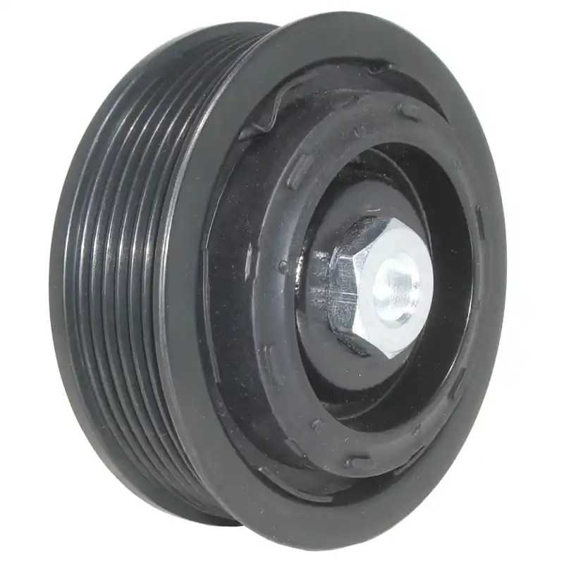 Wyjątkowa oferta 2103087 SPRZĘGŁO SPRĘŻARKI / KOMPRESORA KLIMATYZACJI DENSO 6SEU14C 6PV 100MM VOLKSWAGEN TRANSPORTER T5