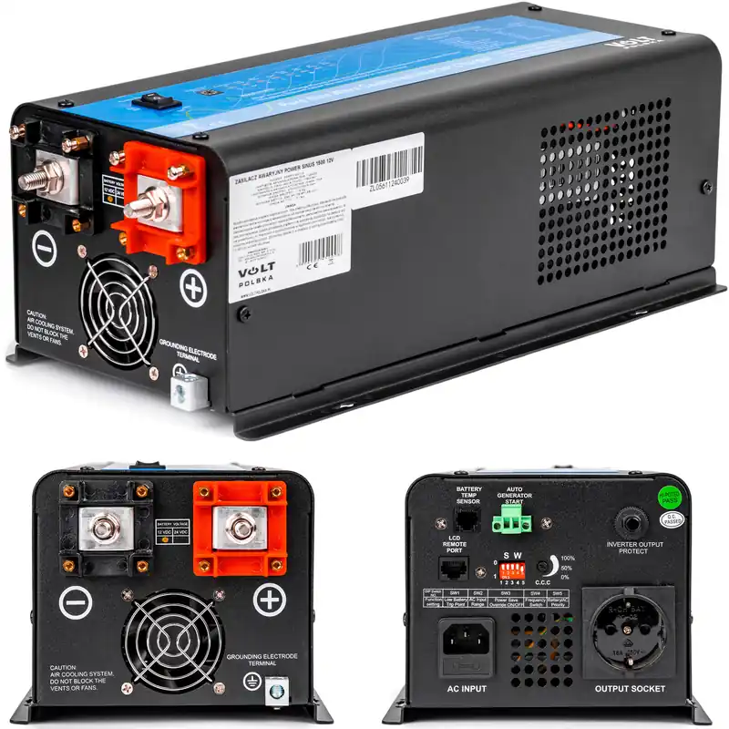 Bezpieczna płatność Przetwornica UPS Powersinus-1500W/3000W (12V/230V/1500W-3000W) VOLT POLSKA
