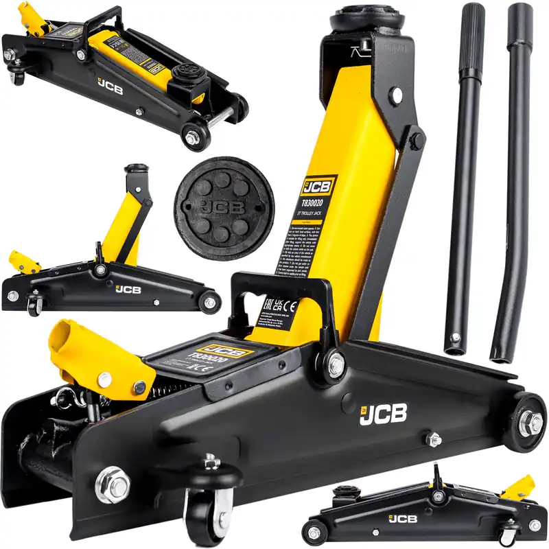 Kup online Podnośnik samochodowy hydrauliczny żaba 3 tony niskoprofilowy JCB