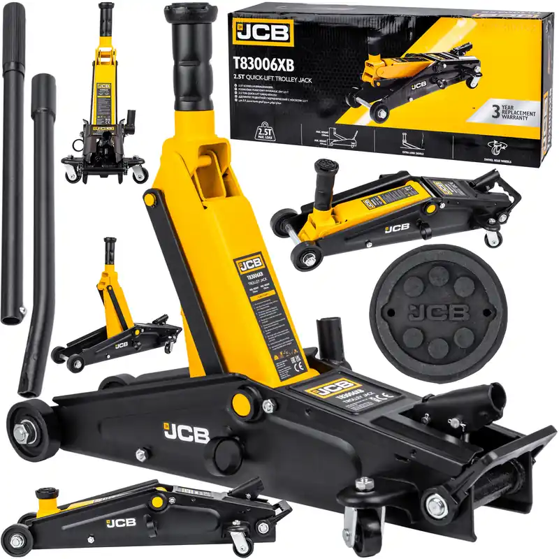 Podnośnik samochodowy hydrauliczny żaba 2,5 tony JCB Szybka dostawa