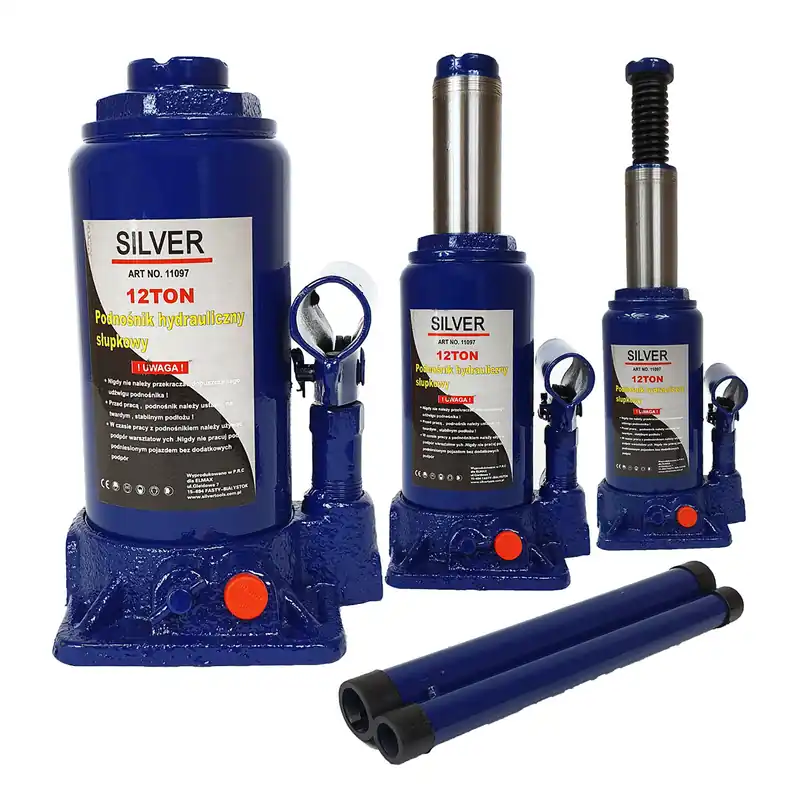 Podnośnik hydrauliczny słupkowy 12T SILVER Wysoka jakość