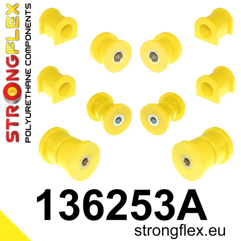 Nie przegap Zestaw przedniego zawieszenia i tylnej belki SPORT Opel / Vauxhall Corsa A (82-93) S83